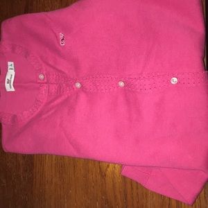 Pink Vineyard Vines Sweater/Cardigan